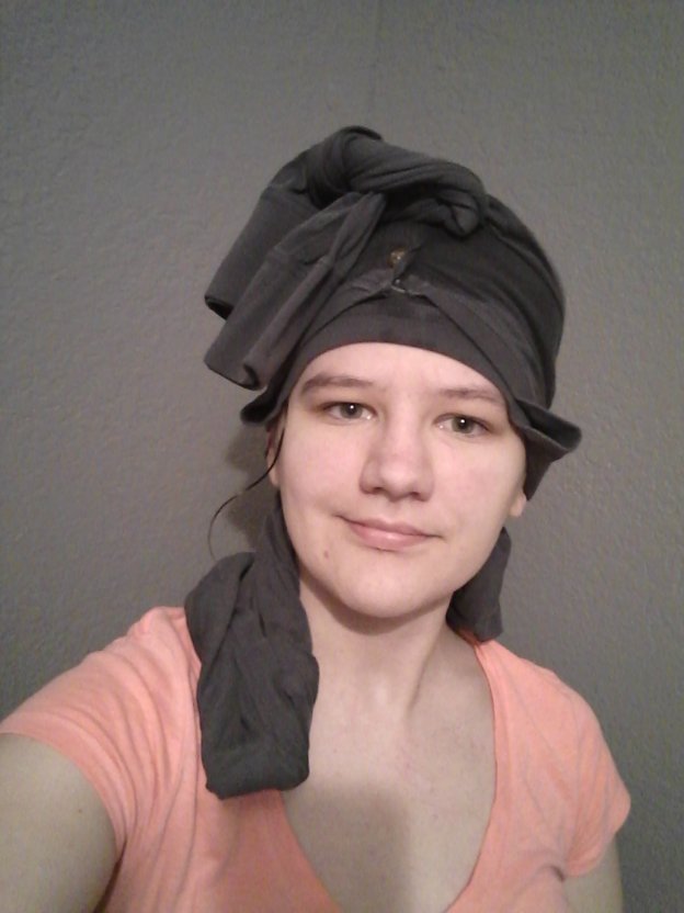plopping hair