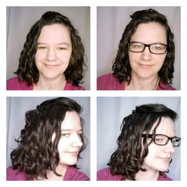 Day 2 wavy hair routine refresh