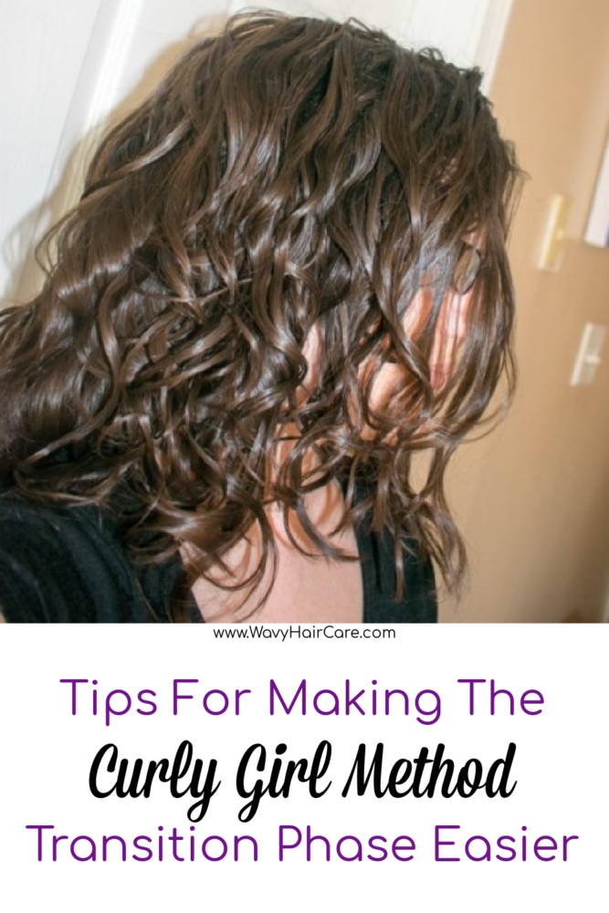 How to make the curly girl method transition easier