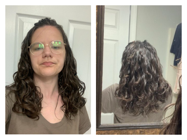 Mousse gel mousse technique o wavy hair 