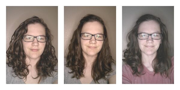 suave professionals captivating curls mousse results