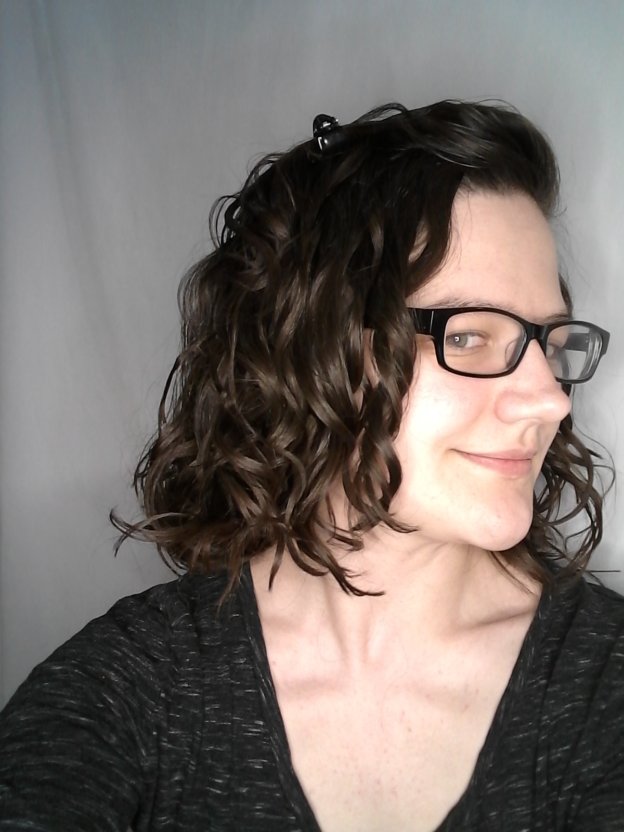 wavy hair plopping