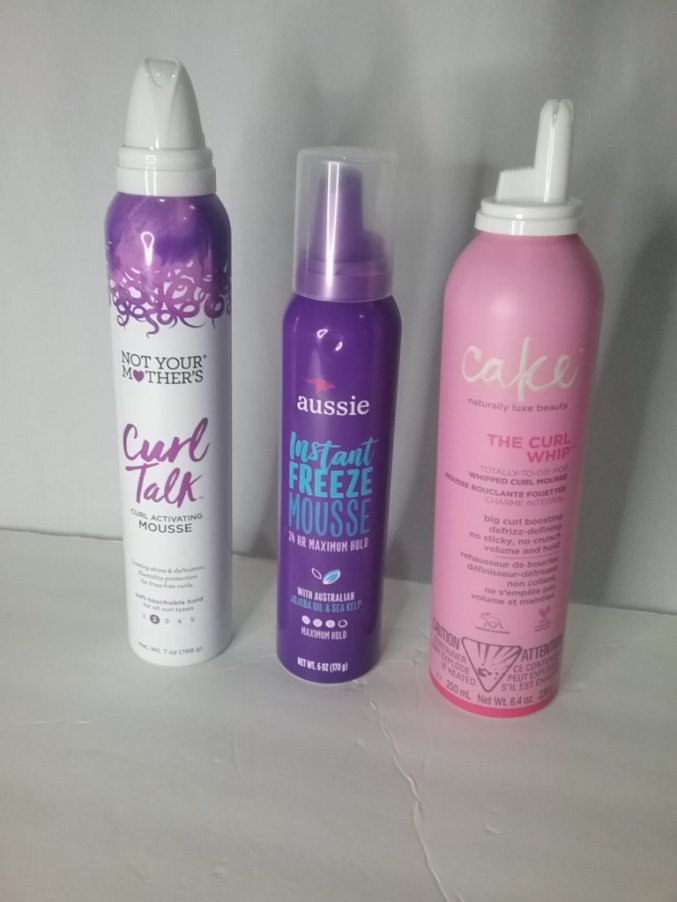 Curly girl approved mousse for wavy hair