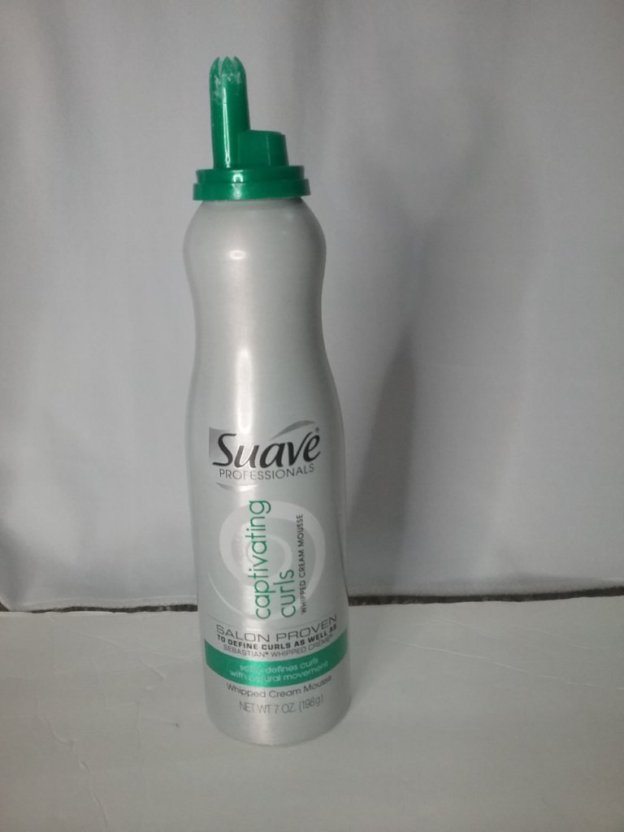 Suave captivating curls mousse wavy hair