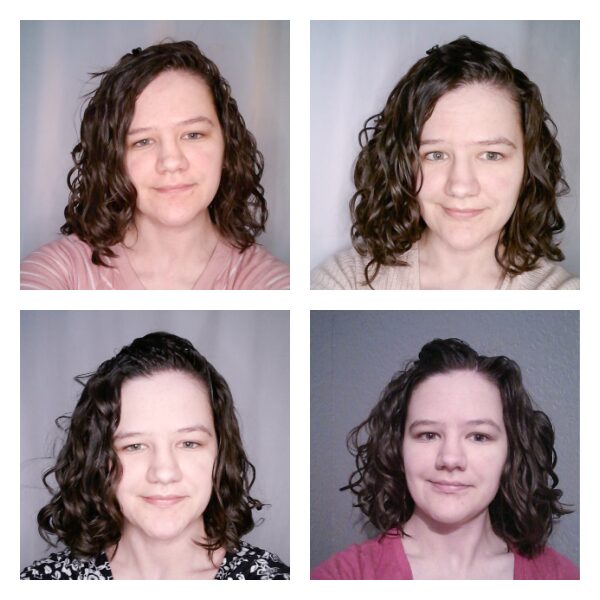 Not Your Mother's curl talk mousse results