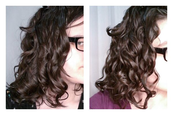 how long to scrunch wavy hair