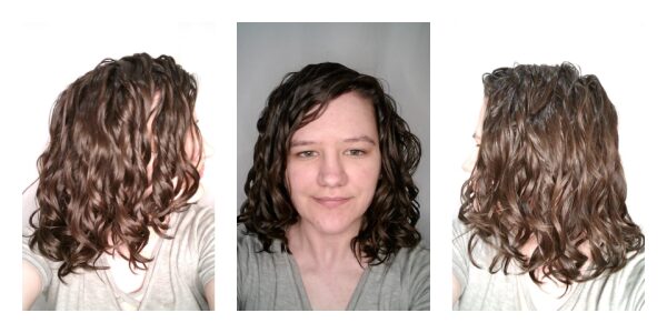 Hammock diffusing wavy hair results
