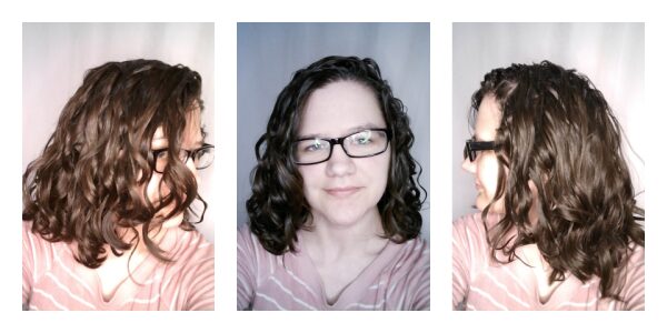 Net Diffused wavy hair