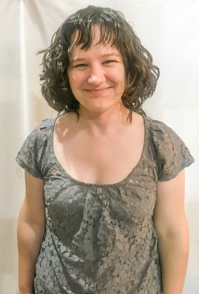 Devacut results on wavy hair