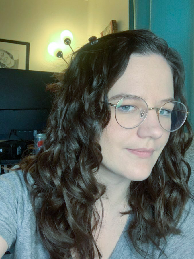 Vegan and cruelty free wavy hair routine results
