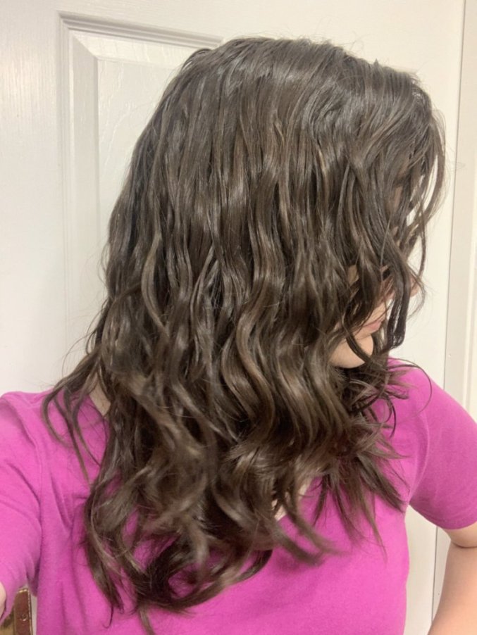 naturally wavy hair