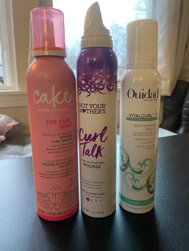 Curly girl method approved mousse on amazon